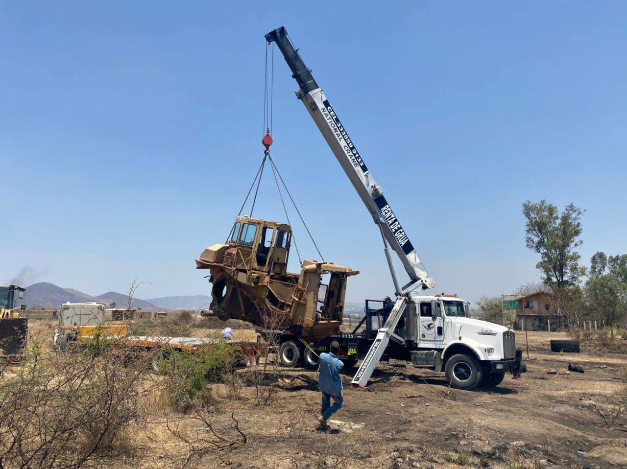 RESCATE DE EQUIPOS Y MAQUINARIA